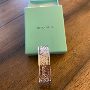 Tiffany Sterling Silver bangle bracelet.